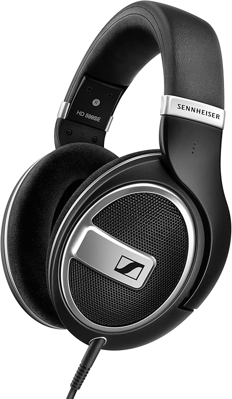 Sennheiser HD 599 SE Around Ear Open Back Headphone - Black